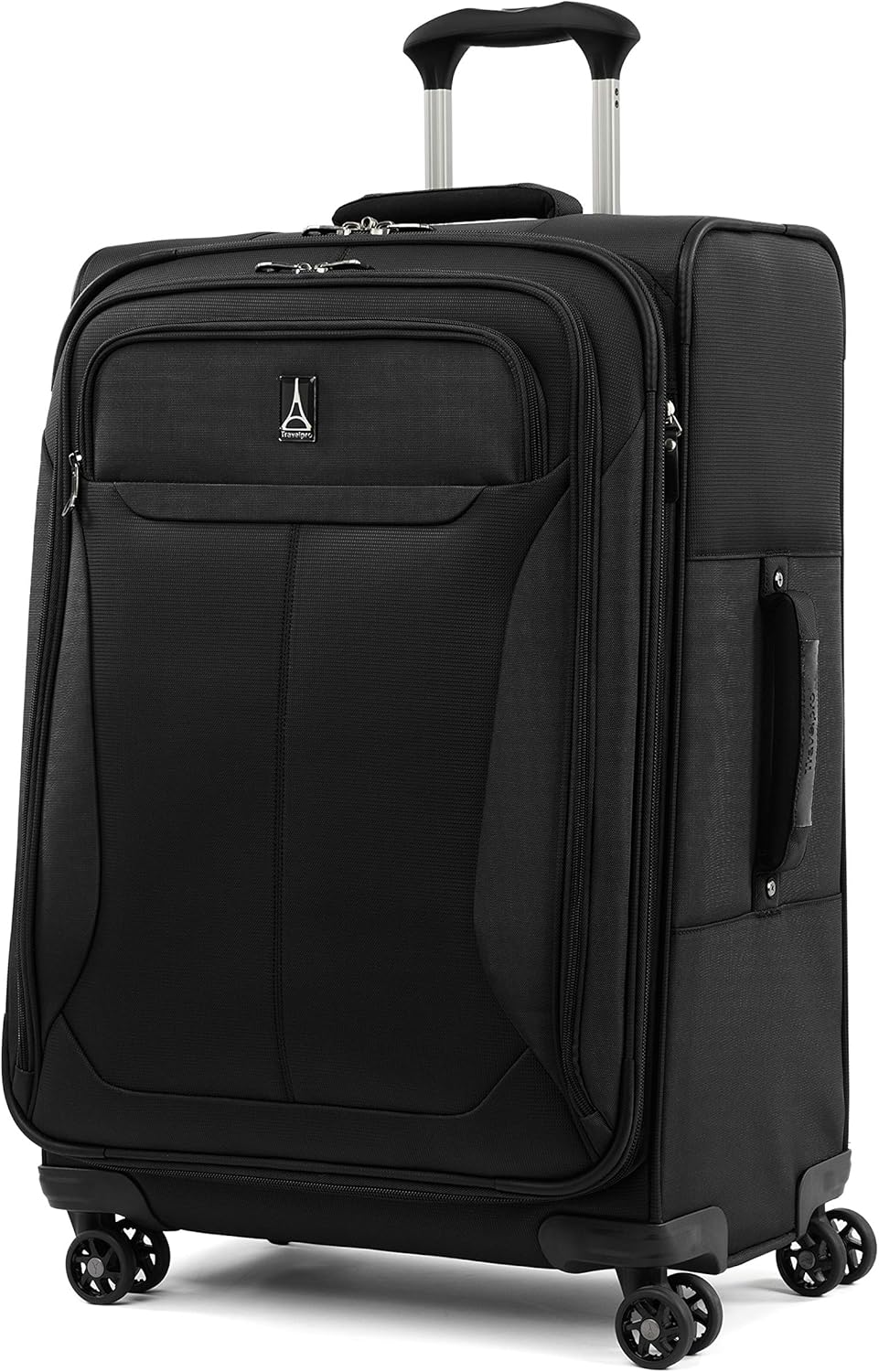 Tourlite Softside 21" Expandable Luggage with 4 Spinner Wheels, Lightweight Suitcase, Carry-On, Blue