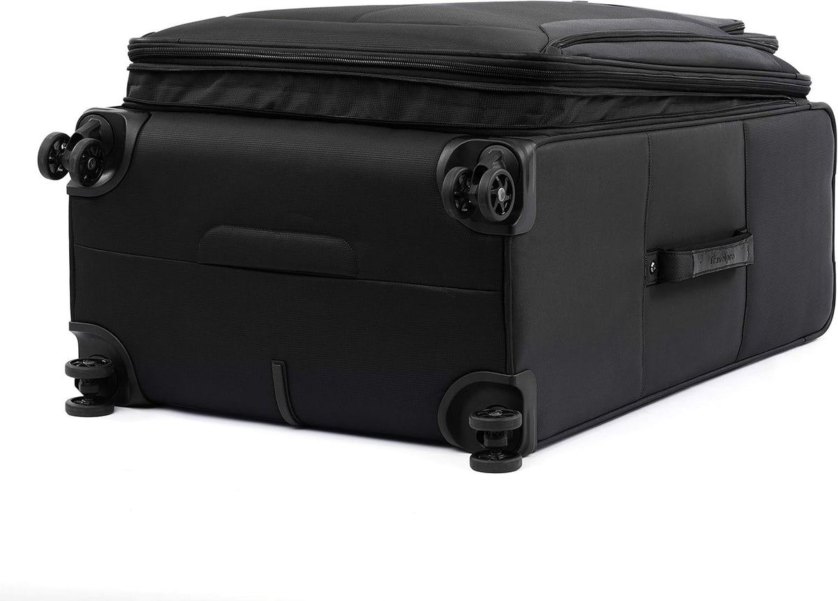 Tourlite Softside 21" Expandable Luggage with 4 Spinner Wheels, Lightweight Suitcase, Carry-On, Blue