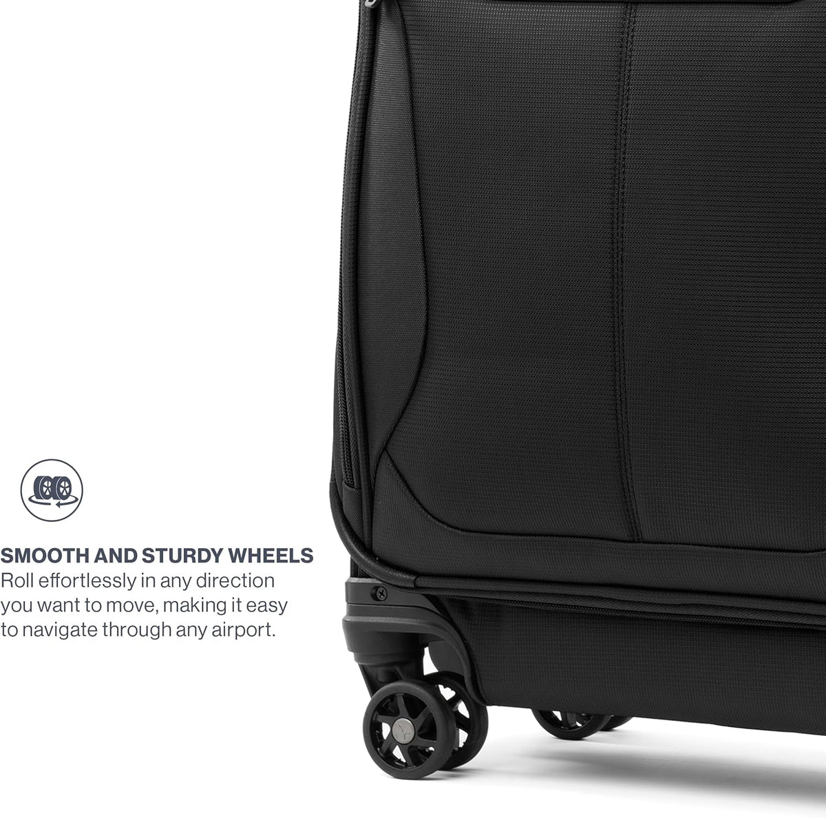 Tourlite Softside 21" Expandable Luggage with 4 Spinner Wheels, Lightweight Suitcase, Carry-On, Blue