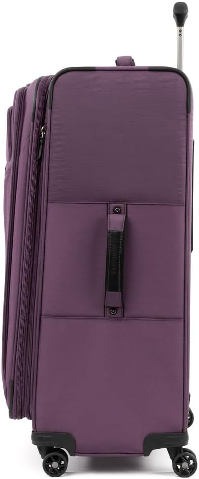 Tourlite Softside 21" Expandable Luggage with 4 Spinner Wheels, Lightweight Suitcase, Carry-On, Blue