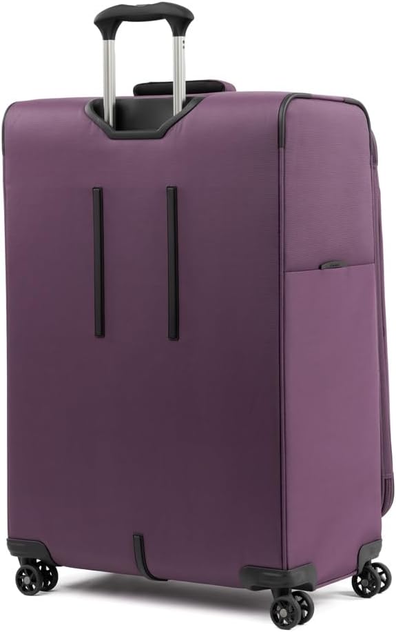 Tourlite Softside 21" Expandable Luggage with 4 Spinner Wheels, Lightweight Suitcase, Carry-On, Blue