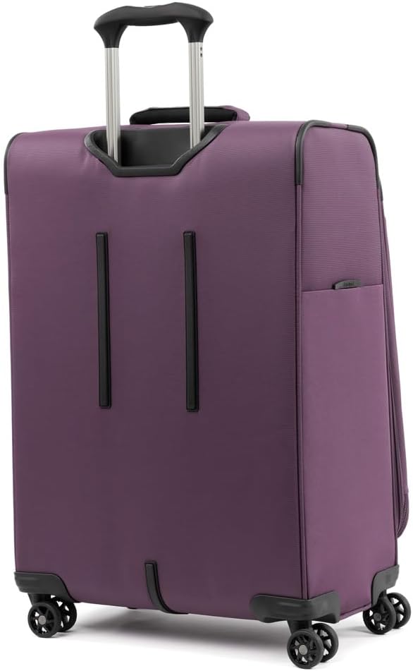 Tourlite Softside 21" Expandable Luggage with 4 Spinner Wheels, Lightweight Suitcase, Carry-On, Blue