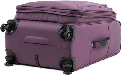 Tourlite Softside 21" Expandable Luggage with 4 Spinner Wheels, Lightweight Suitcase, Carry-On, Blue