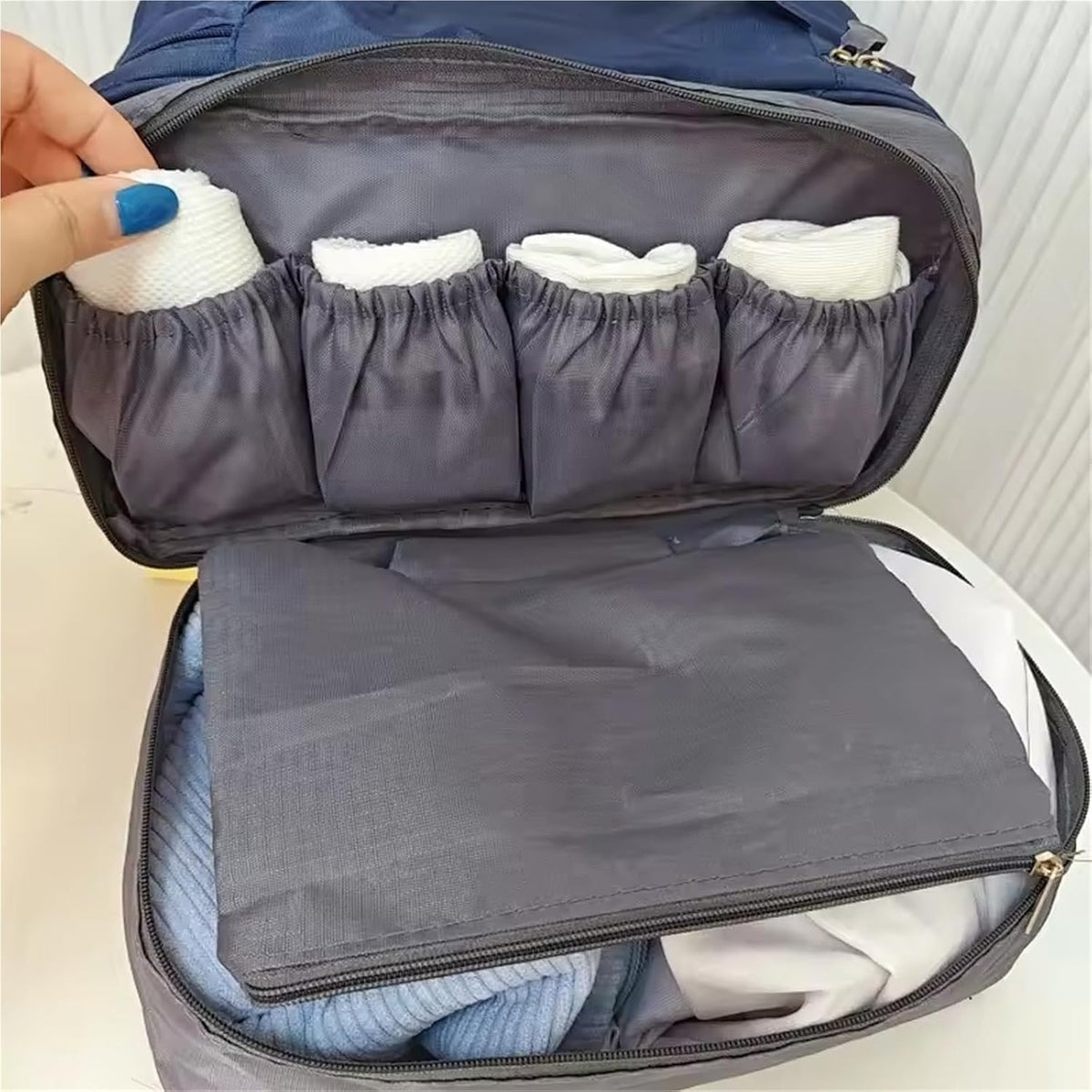 Portable Bra Storage Bag 1-10Pcs Travel Bra Underwear Organizer Bags Panties Sock Wash Package Cosmetic Finishing Cloth Pouch(Pink)