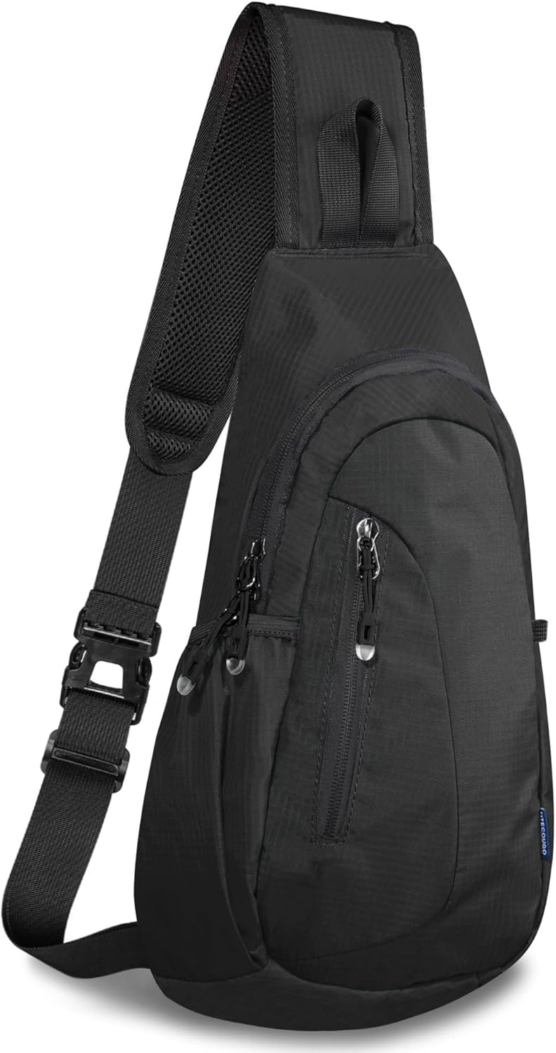 Small Sling Bag, Lightweight Crossbody Backpack for Men Women, Shoulder Bag for Sports and Outdoor