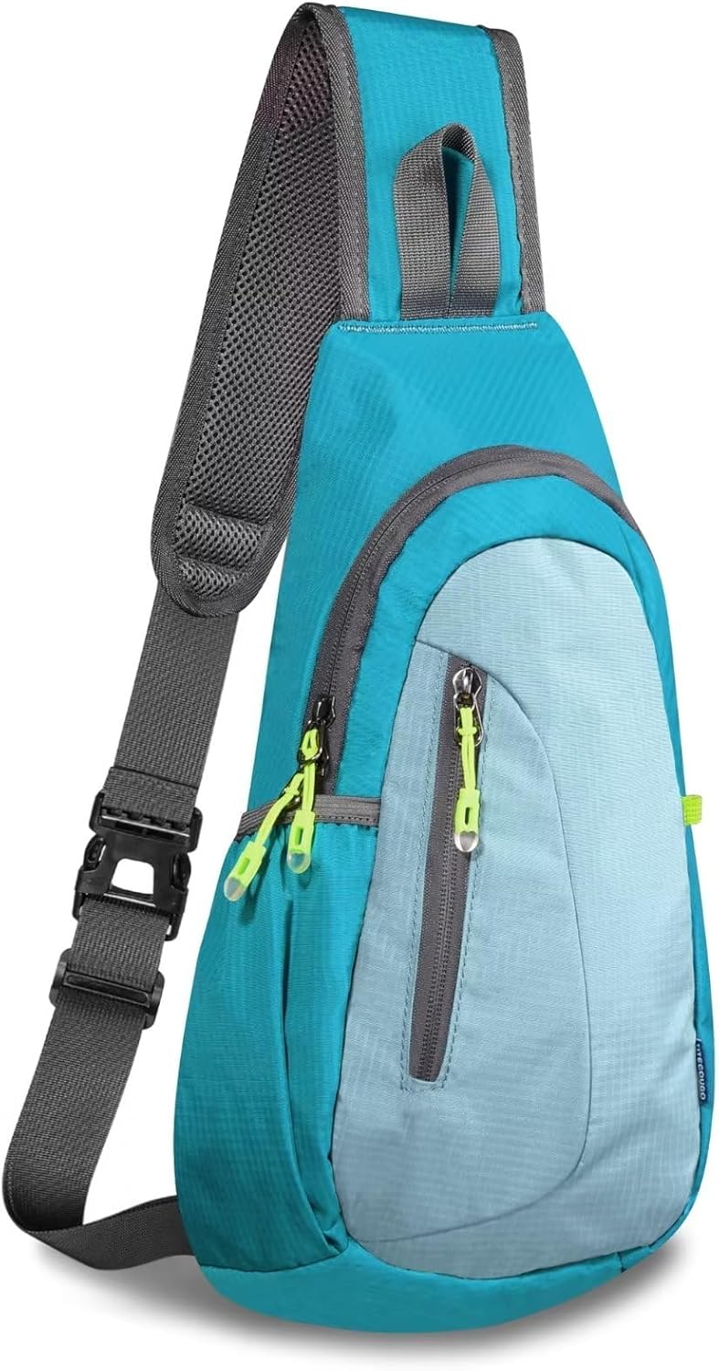 Small Sling Bag, Lightweight Crossbody Backpack for Men Women, Shoulder Bag for Sports and Outdoor