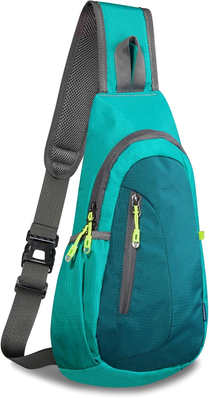 Small Sling Bag, Lightweight Crossbody Backpack for Men Women, Shoulder Bag for Sports and Outdoor