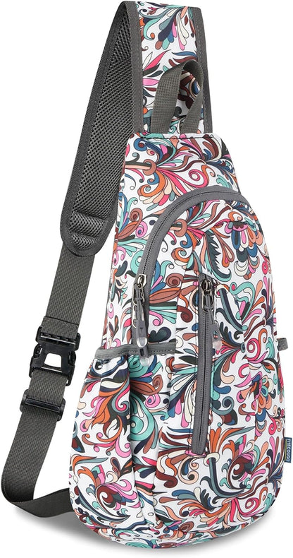 Small Sling Bag, Lightweight Crossbody Backpack for Men Women, Shoulder Bag for Sports and Outdoor