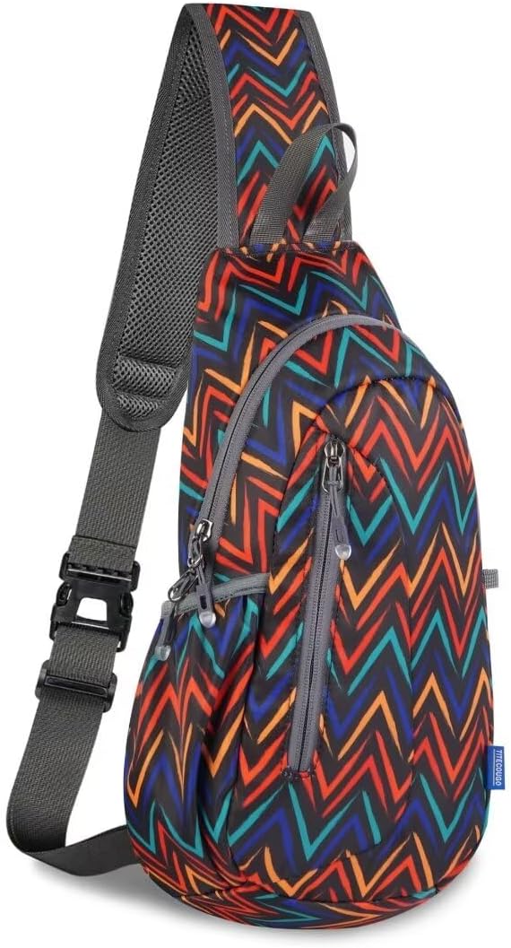 Small Sling Bag, Lightweight Crossbody Backpack for Men Women, Shoulder Bag for Sports and Outdoor