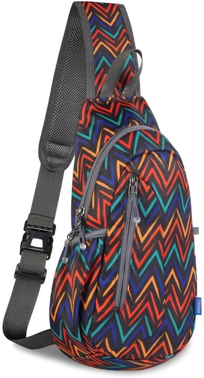 Small Sling Bag, Lightweight Crossbody Backpack for Men Women, Shoulder Bag for Sports and Outdoor