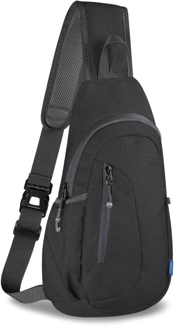 Small Sling Bag, Lightweight Crossbody Backpack for Men Women, Shoulder Bag for Sports and Outdoor