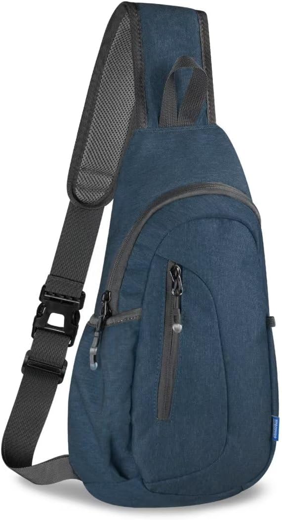 Small Sling Bag, Lightweight Crossbody Backpack for Men Women, Shoulder Bag for Sports and Outdoor