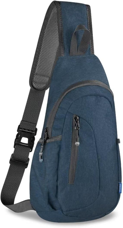 Small Sling Bag, Lightweight Crossbody Backpack for Men Women, Shoulder Bag for Sports and Outdoor
