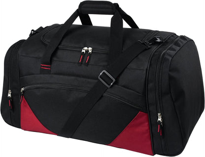 Uarition Gym Bag for Men - 50L Black Durable Large Duffle Bag for Travel, Workout, Fitness & Sport