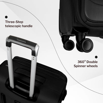 Luggage 20 inch Carry on-Softside Luggage w/TSA LOCK-Travel Luggage for Men Women,20''-COLOR-7
