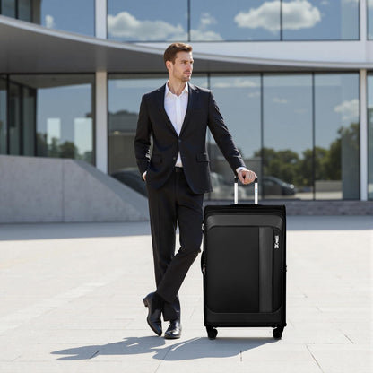 Luggage 20 inch Carry on-Softside Luggage w/TSA LOCK-Travel Luggage for Men Women,20''-COLOR-7