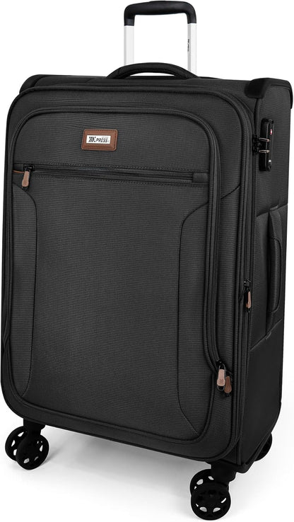 Luggage 20 inch Carry on-Softside Luggage w/TSA LOCK-Travel Luggage for Men Women,20''-COLOR-7