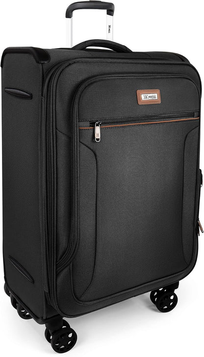 Luggage 20 inch Carry on-Softside Luggage w/TSA LOCK-Travel Luggage for Men Women,20''-COLOR-7