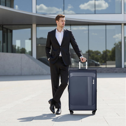Luggage 20 inch Carry on-Softside Luggage w/TSA LOCK-Travel Luggage for Men Women,20''-COLOR-7