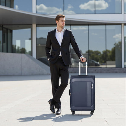 Luggage 20 inch Carry on-Softside Luggage w/TSA LOCK-Travel Luggage for Men Women,20''-COLOR-7