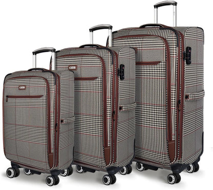 Luggage 20 inch Carry on-Softside Luggage w/TSA LOCK-Travel Luggage for Men Women,20''-COLOR-7