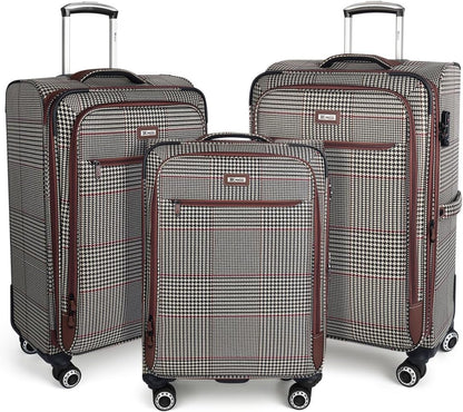 Luggage 20 inch Carry on-Softside Luggage w/TSA LOCK-Travel Luggage for Men Women,20''-COLOR-7