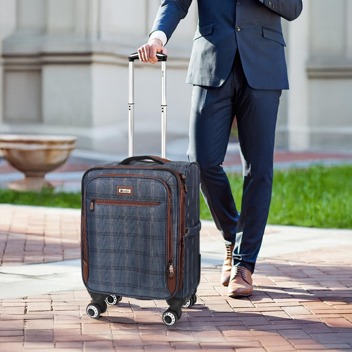 Luggage 20 inch Carry on-Softside Luggage w/TSA LOCK-Travel Luggage for Men Women,20''-COLOR-7
