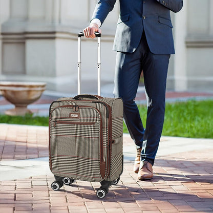 Luggage 20 inch Carry on-Softside Luggage w/TSA LOCK-Travel Luggage for Men Women,20''-COLOR-7