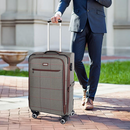 Luggage 20 inch Carry on-Softside Luggage w/TSA LOCK-Travel Luggage for Men Women,20''-COLOR-7