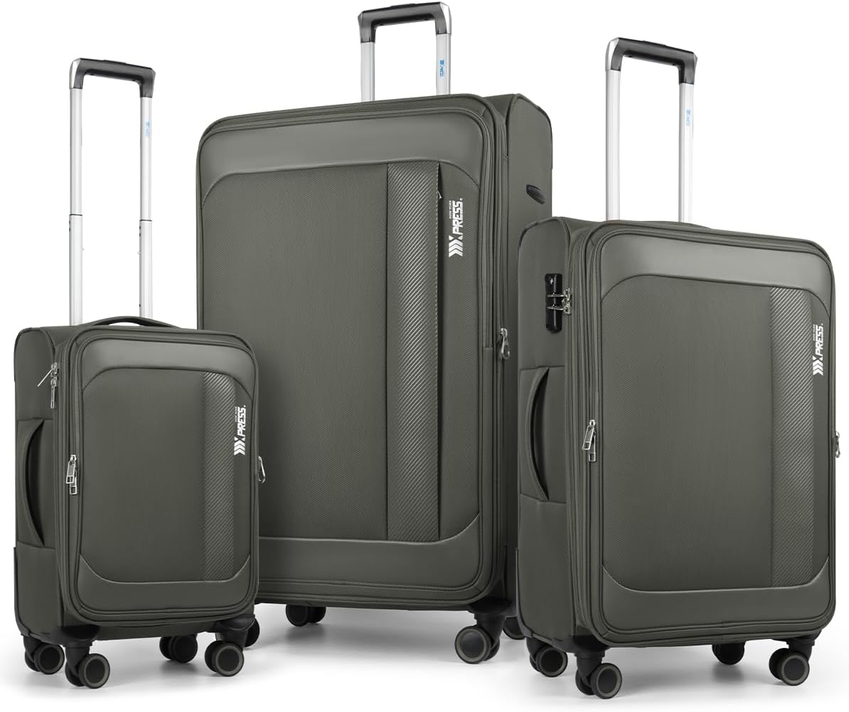 Luggage 20 inch Carry on-Softside Luggage w/TSA LOCK-Travel Luggage for Men Women,20''-COLOR-7
