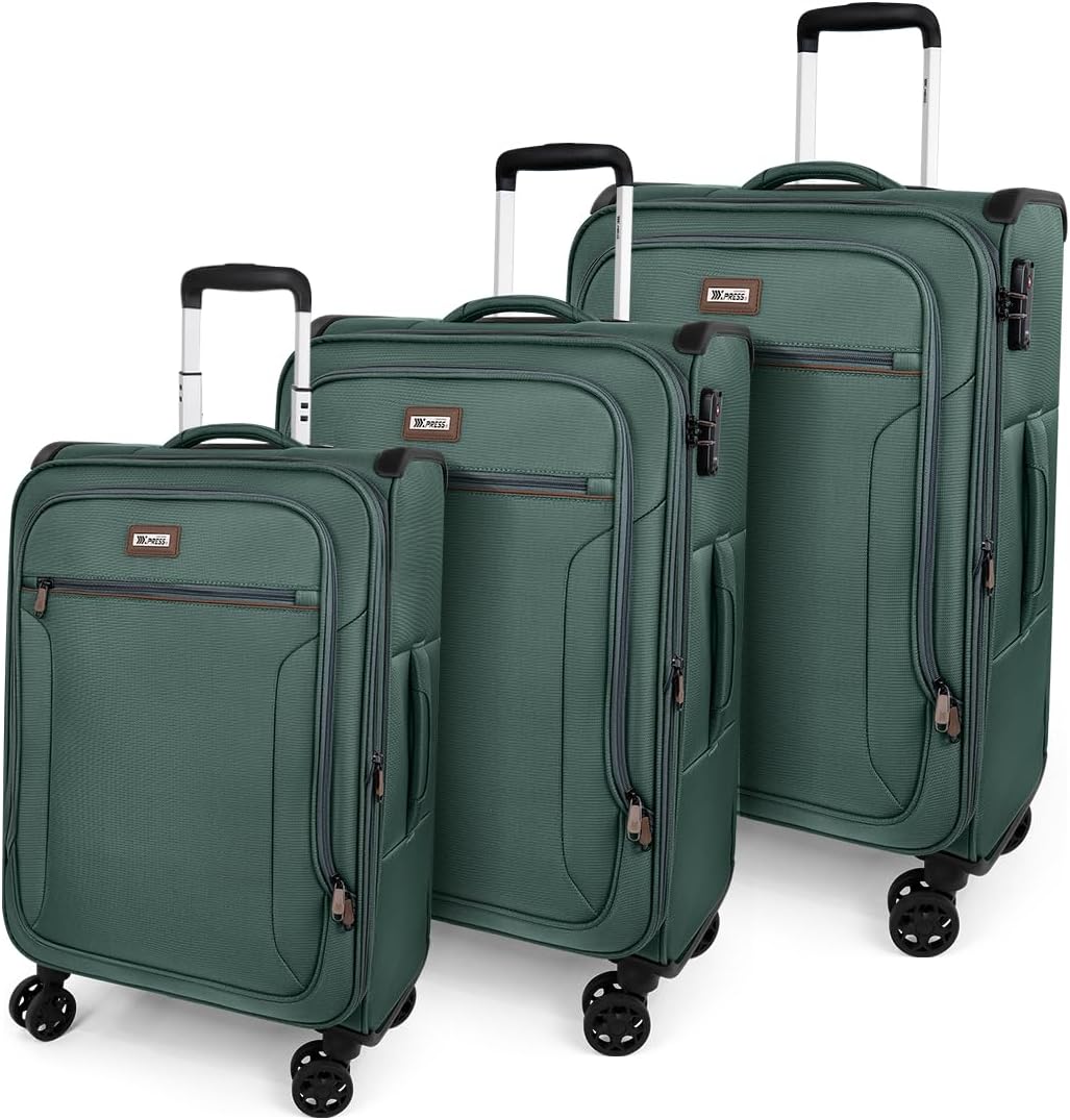 Luggage 20 inch Carry on-Softside Luggage w/TSA LOCK-Travel Luggage for Men Women,20''-COLOR-7