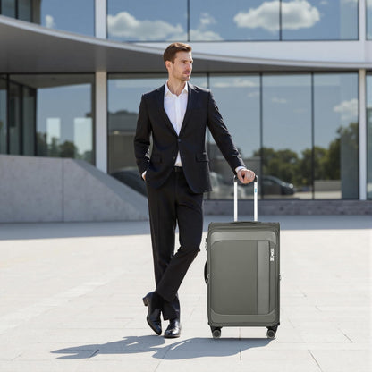 Luggage 20 inch Carry on-Softside Luggage w/TSA LOCK-Travel Luggage for Men Women,20''-COLOR-7