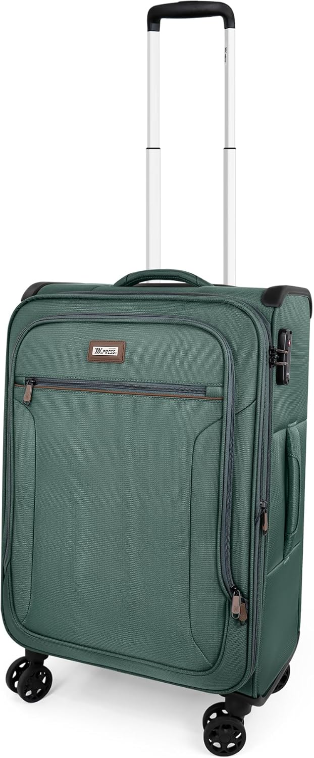 Luggage 20 inch Carry on-Softside Luggage w/TSA LOCK-Travel Luggage for Men Women,20''-COLOR-7