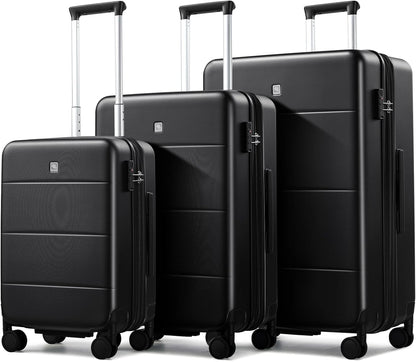 16 Inch Underseat Carry On Luggage with Spinner Wheels Hard Shell Suitcases Mini Small Carry On Bag for Airline Approved TSA Luggage Lightweight Travel Suit Case(Smoke White)