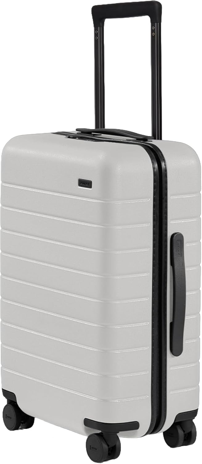 Bigger Carry-On Luggage - 23-Inch Lightweight Hardside Suitcase with 360° Spinner Wheels, Interior Compression System, TSA-Approved Lock - Sea Green