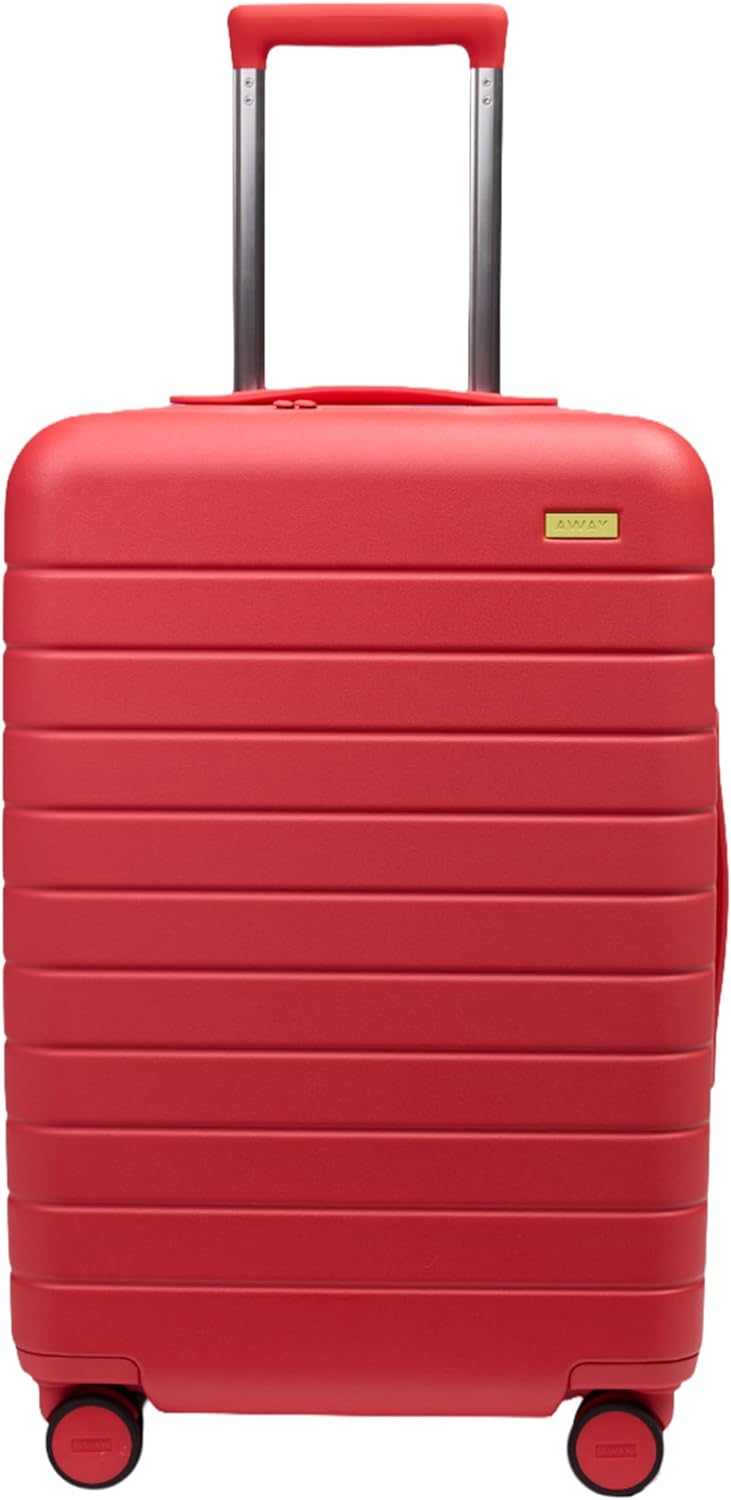 Bigger Carry-On Luggage - 23-Inch Lightweight Hardside Suitcase with 360° Spinner Wheels, Interior Compression System, TSA-Approved Lock - Sea Green