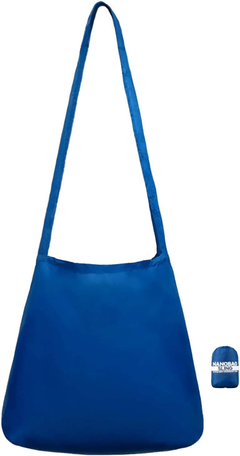 Sling - Ultralight Crossbody Bag for Women & Men, Packable Grocery, Travel & Shopping Bag for Everyday Use