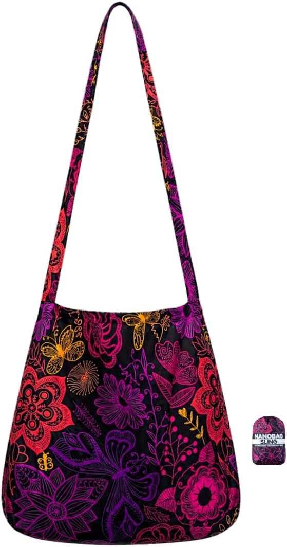 Sling - Ultralight Crossbody Bag for Women & Men, Packable Grocery, Travel & Shopping Bag for Everyday Use