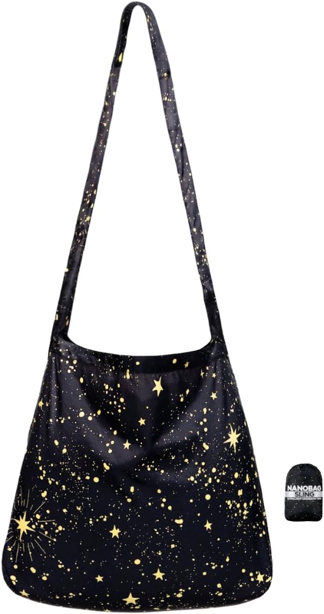 Sling - Ultralight Crossbody Bag for Women & Men, Packable Grocery, Travel & Shopping Bag for Everyday Use