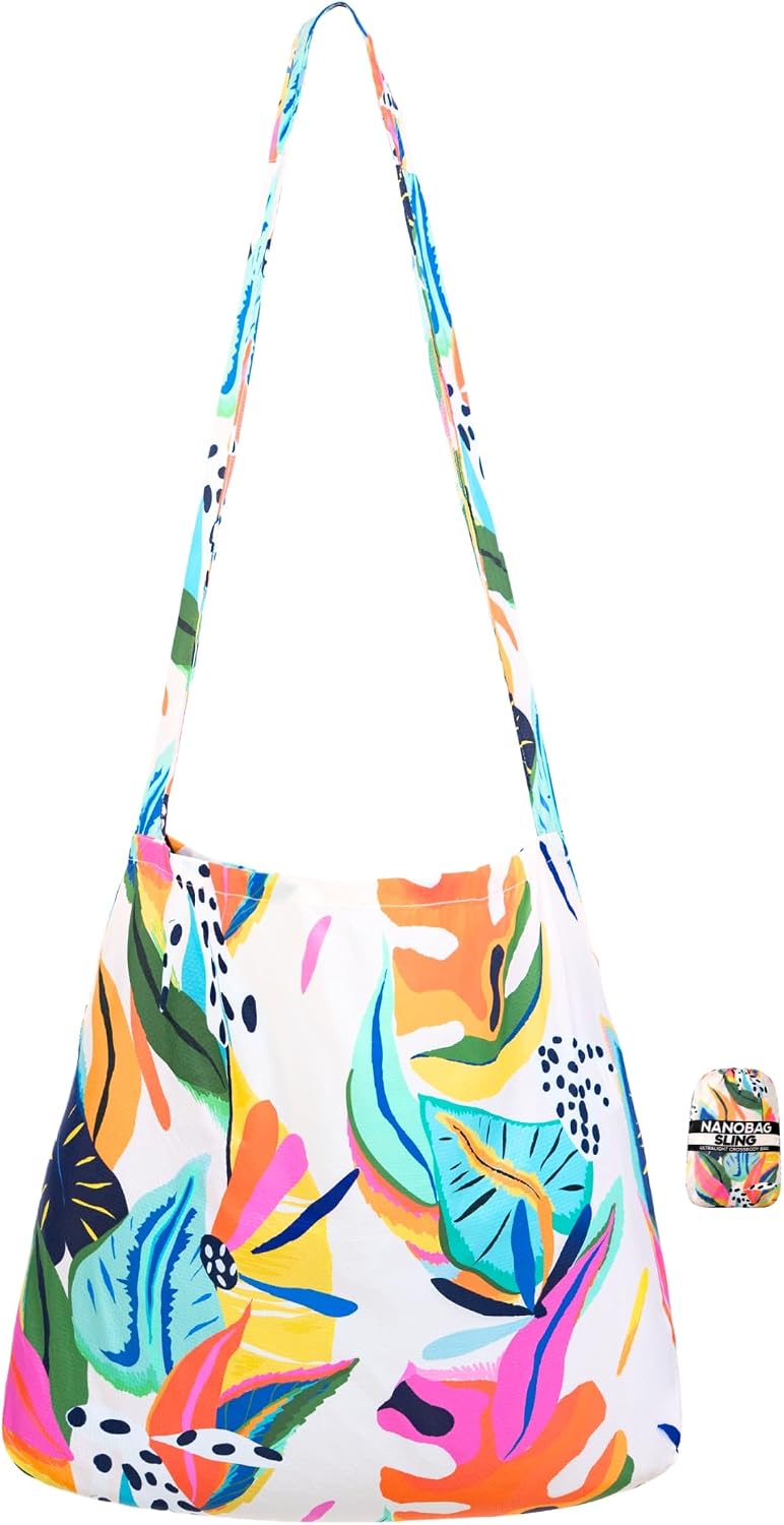 Sling - Ultralight Crossbody Bag for Women & Men, Packable Grocery, Travel & Shopping Bag for Everyday Use