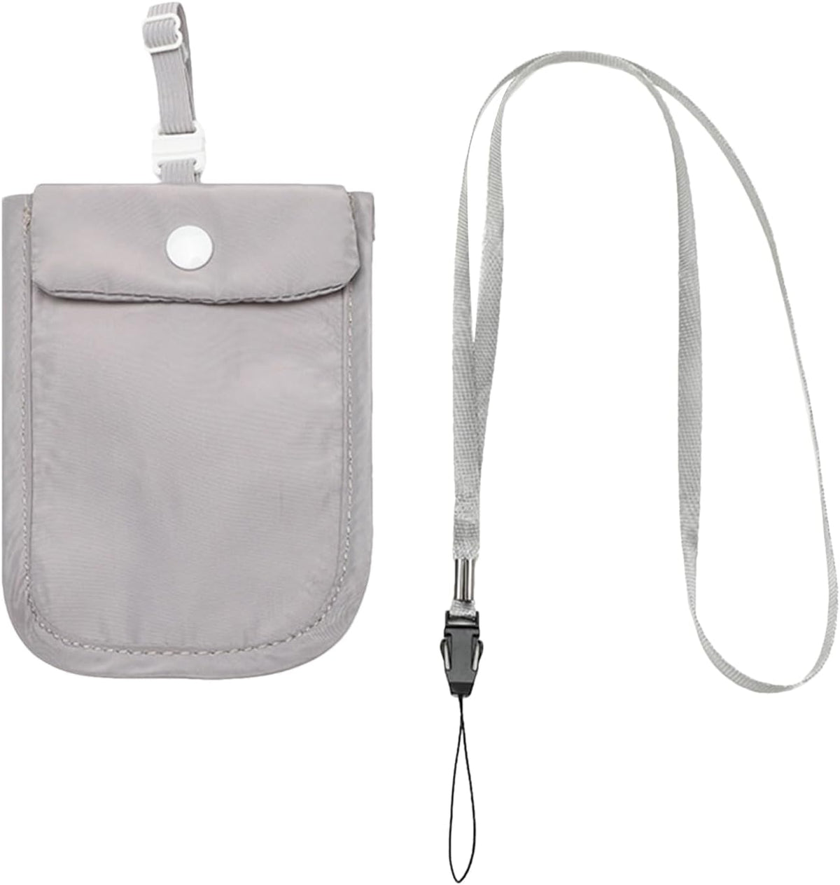 Invisible Washable Bra Bag – Small Storage Pouch, Nylon Underwear Holder | Ultra-Thin Travel Bag for Women, Close-Fitting Coin and Card Organizer, Convenient Hidden Design, Lightweight Portable