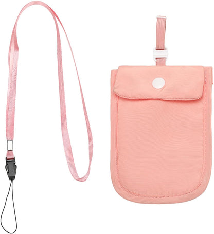 Invisible Washable Bra Bag – Small Storage Pouch, Nylon Underwear Holder | Ultra-Thin Travel Bag for Women, Close-Fitting Coin and Card Organizer, Convenient Hidden Design, Lightweight Portable