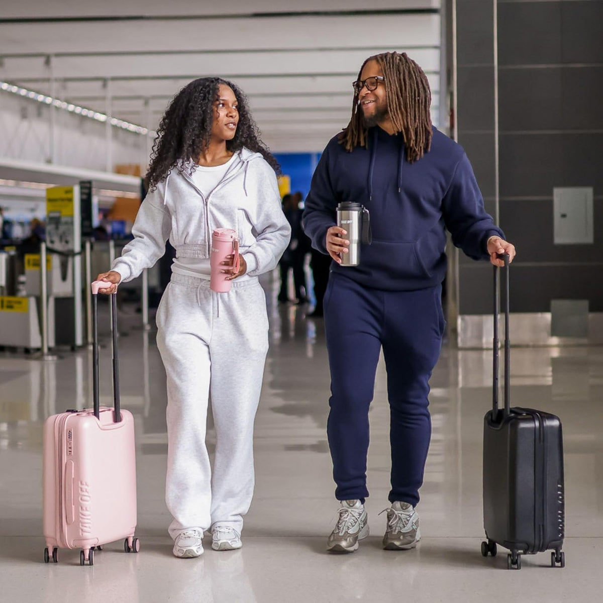 TAKE OFF Personal Item Suitcase 4.0 with Removable Wheels | Fits Spirit, Frontier & Allegiant 18x14x8 Sizer | Hardshell, TSA Lock, Under Seat Carry-On