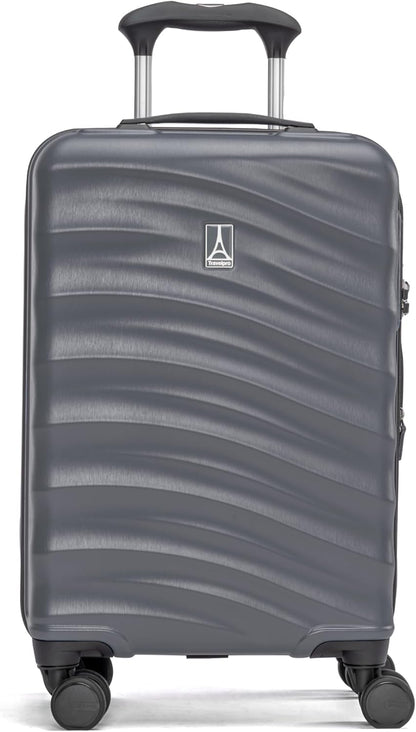 Maxlite Air V2 Hardside Expandable Carry on Luggage, 8 Spinner Wheels, Lightweight Hard Shell Suitcase, TSA lock, Slate Green, Compact Carry On 19-Inch