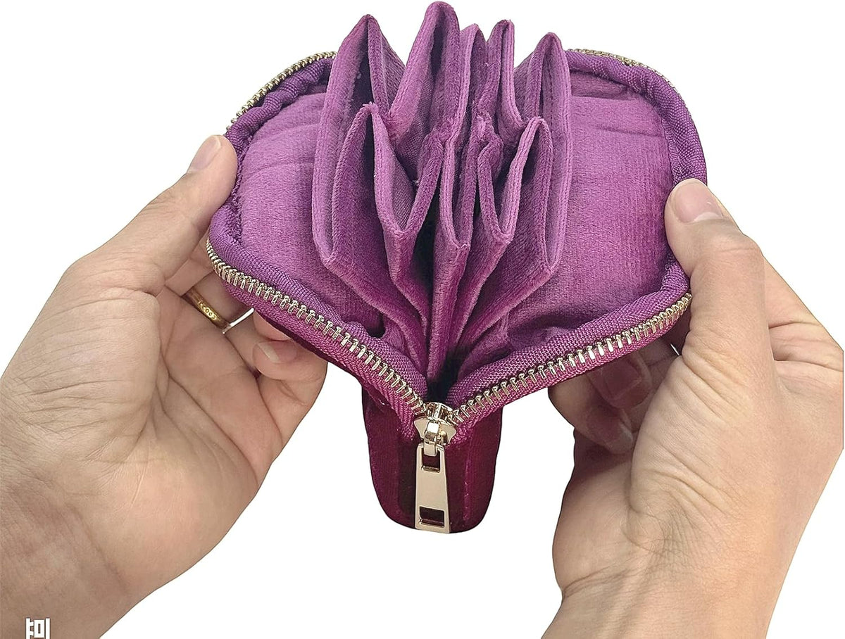 Small Travel Jewelry Case - Jewelry Travel Organizer Bag with Tassel Zipper for Bracelets, Necklaces, Bangles, Jewelry Organizer Storage Bag Gift for Women Girls - LJB001-Olive Green
