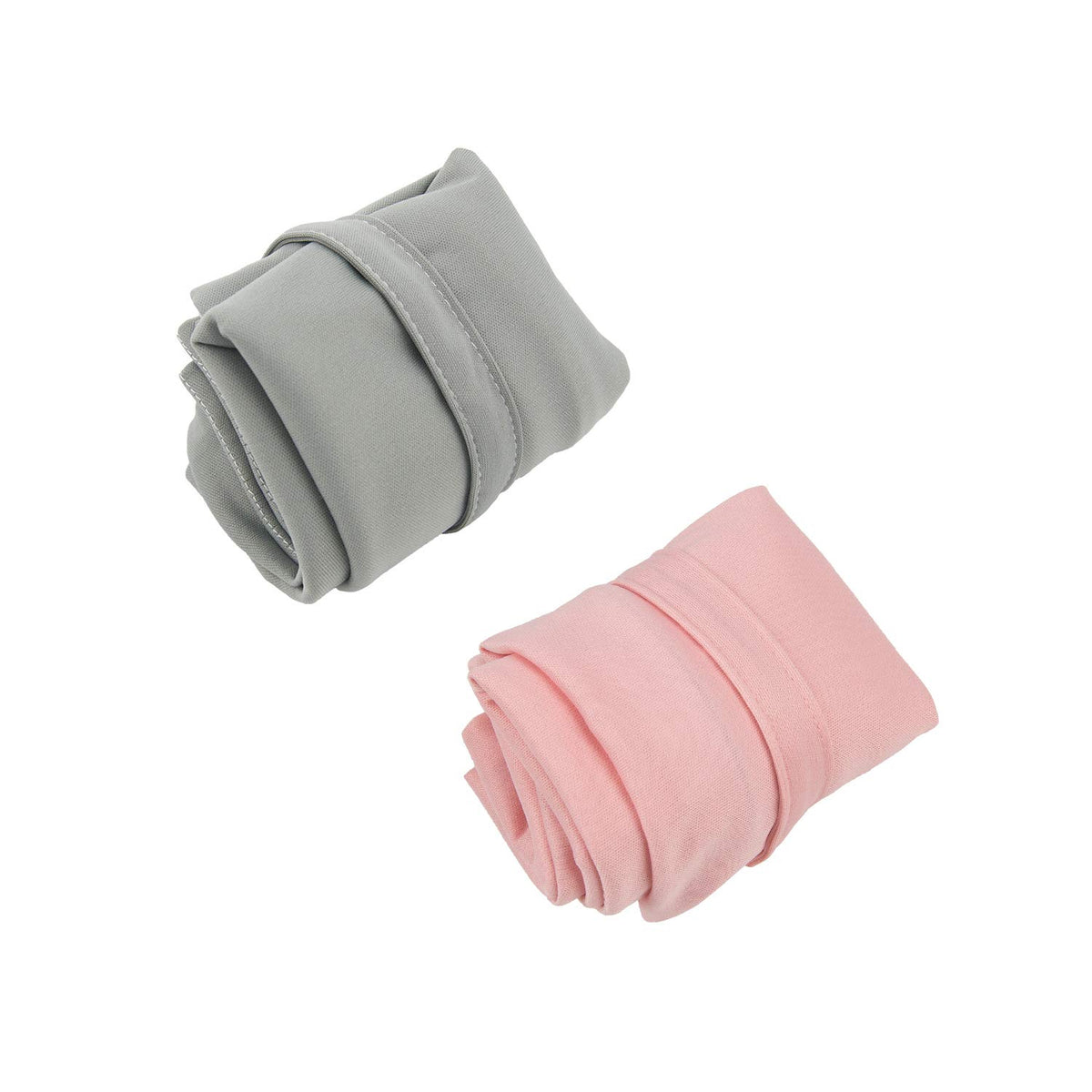 ALVA 2pcs Cloth Diaper Wet Dry Bags Waterproof Reusable with Two Zippered Pockets Travel Beach Pool Daycare Soiled Baby Items Yoga Gym Bag for Swimsuits or Wet Clothes L2629