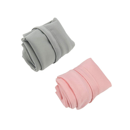 ALVA 2pcs Cloth Diaper Wet Dry Bags Waterproof Reusable with Two Zippered Pockets Travel Beach Pool Daycare Soiled Baby Items Yoga Gym Bag for Swimsuits or Wet Clothes L2629