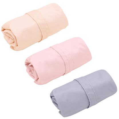 ALVA 2pcs Cloth Diaper Wet Dry Bags Waterproof Reusable with Two Zippered Pockets Travel Beach Pool Daycare Soiled Baby Items Yoga Gym Bag for Swimsuits or Wet Clothes L2629