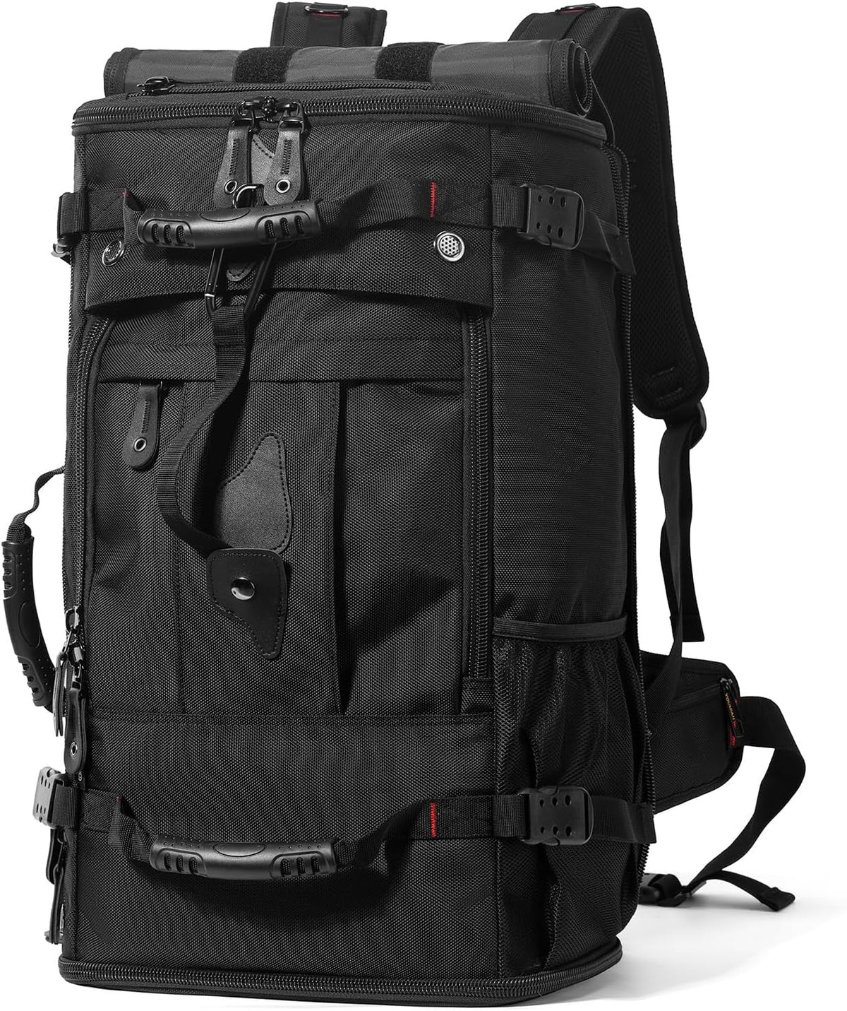 Large Capacity For Travel Hiking Sports Carry On Backpack Durable Convertible Duffle Bag Laptop airplane (black, 60L-Large)