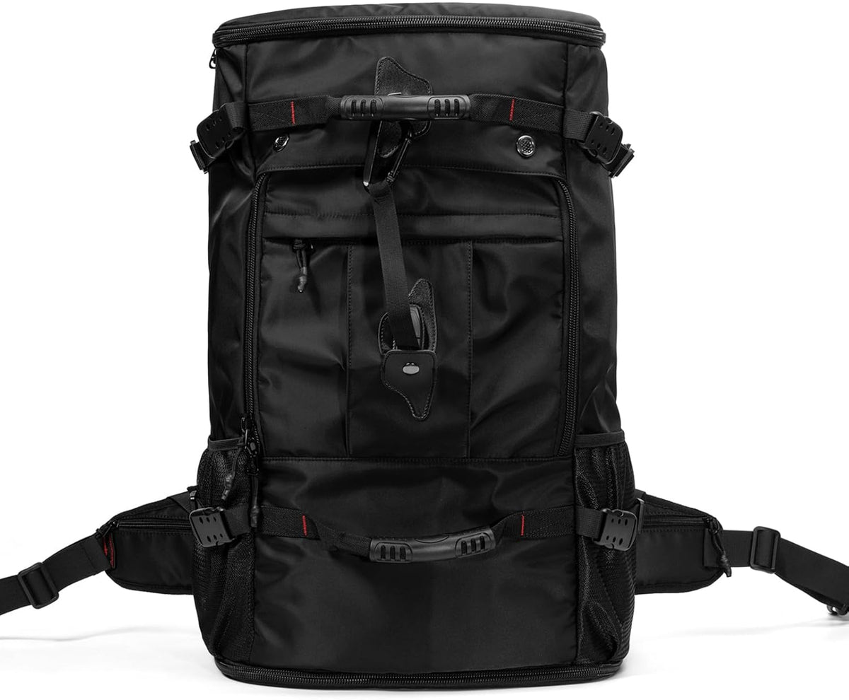 Large Capacity For Travel Hiking Sports Carry On Backpack Durable Convertible Duffle Bag Laptop airplane (black, 60L-Large)